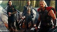 Thor Flying a Ship - Escape From Asgard (Scene) Thor: The Dark World (2013) Movie CLIP HD