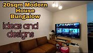 20sqm Modern House Apartment | Bungalow House Design and ideas