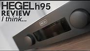 Hegel H95 Integrated amplifier comparison to Hegel H120 H190 H390 H590