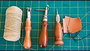 How to Sew Leather by Hand