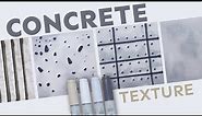 Concrete Texture | Coloring and rendering with Copic Markers