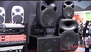 Wharfedale Pro Delta and Titan Speakers S2500 Power Amps @ Namm 2012 DJkit.tv
