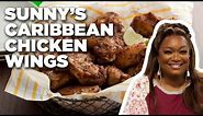 Sunny Anderson's Caribbean Chicken Wings | Cooking for Real | Food Network