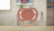 Philips AVENT Ultra Air Pacifier, 6-18 Months, Bear/paw, 4 Pack, SCF085/09