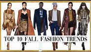TOP 10 FALL TRENDS 2020