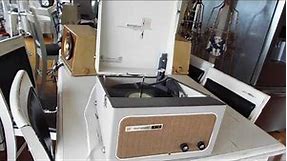 WESTINGHOUSE record player playing an LP, 33.3 RPM record.