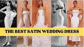 The Ultimate Bridal Look: Satin Wedding Dress by Rasario Bridal