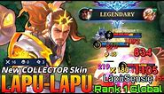 Adlaw's Chosen Lapu Lapu New COLLECTOR Skin - Top 1 Global Lapu Lapu by LāpùSęnsię - Mobile Legends