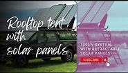 Jackery's Rooftop Tent: the Ultimate Off-Grid Powerhouse With Retractable Solar Panels!