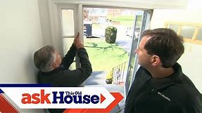 How to Replace Sidelights on a Front Door | Ask This Old House