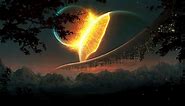 Planet Collision Live Wallpaper - MoeWalls