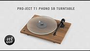 Pro-Ject T1 Phono SB Turntable Review + Setup Guide by TurntableLab.com