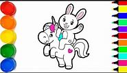 How to draw Bunny Unicorn || Bunny Unicorn