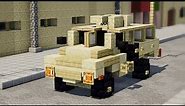 Minecraft RG-31 Nyala MRAP Tutorial v.2