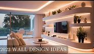 2023 Wall Design Ideas I Tv Wall Units I I Best Modern Living Room Cabinet Design I
