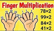 ABACUS - FINGER ABACUS MULTIPLICATION CLASS 1 - FINGER ABACUS LEVEL 4-MULTIPLICATION WITH FINGERS