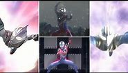 Ultraman Gaia All Transformation And Forms (Base form - Supreme/V2)