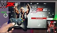 WWE 2K16-Xbox 360 Gameplay | WWE 2K16 Test| 2k16