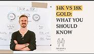 14k vs 18k Gold: Which one to choose for your Engagement Ring?
