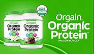 Orgain Organic Vegan Protein Powder, Iced Coffee - 21g Plant Protein, 60mg of Caffeine, Low Net Carb, No Lactose Ingredients, No Added Sugar, Non-GMO, For Shakes & Smoothies, 2.03 lb