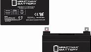 Mighty Max Battery 12V 35AH SLA Replacement Battery for Universal UB12350k - 2 Pack