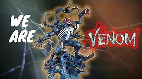 Venom from Spiderman CUSTOM 3D Print and Paint STATUE/ Marvel Comics