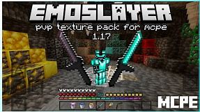 Emoslayer pvp texture pack for MCPE 1.17 and Bedrock edition