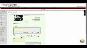 Auto Repair Shop Software - Easily create invoice from a quote