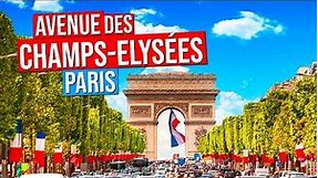 CHAMPS-ELYSÉES AVENUE | Paris France (Arc de Triomphe & Champs Elysees Avenue)