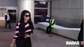 Nicki Minaj at LAX Airport