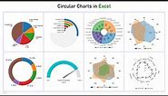 How to create Circular Charts in Excel in a FEW minutes | Circular Org Chart you NEVER seen before