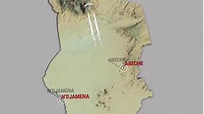La carte du #Tchad خريطة #تشاد - Mounir Allamine Abass