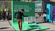 Listerine Experiential Marketing Event Activation - Union Square, New York City