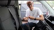 How to fit a Kiravans Double Seat Swivel to a VW Transporter T5, T6, or T6.1