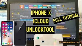 iPhone X iCloud UnlockTool full tutorial