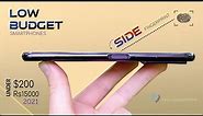 TOP 8 Best Budget Side Finger Print Smartphones 2021 | side Fingerprint phones under $200|Rs15000