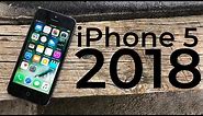 Using the iPhone 5 in 2018 - Review