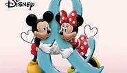 Disney Mickey Mouse And Minnie Mouse Personalized Figurine