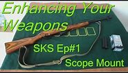 How To Install SKS Receiver Cover Scope Mount w/ Rail EASY (Enhancing Your Weapons: SKS Ep#1)