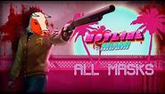 Hotline Miami ALL MASK LOCATIONS AND EFFECTS