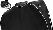 Team Obsidian: Bike Covers | Styles - Outdoor Storage or Transportation/Travel | Waterproof, Heavy Duty, 300D Oxford Ripstop Materials | Sizes L, XL, XXL for 1,2 or 3 bikes