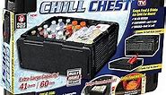ONTEL Chill Chest Cooler – 60 Cans, Collapsible, Insulated, Lightweight, Portable, Waterproof – Great for Parties, Picnics, Camping, Beach, Tailgating, Fishing, Hunting, Boating and More!