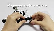 Kenwood radio earpiece video