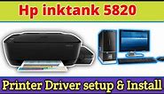How to install HP DeskJet GT 5810, 5820 Printers Driver.how to install hp deskjet gt 5820 without cd