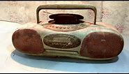 Restoration Japanese classic SANYO Radio | Old SANYO radio completely restore