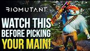 BIOMUTANT | All Classes & Breeds: Which Should You Main First? (Biomutant Character Creation)