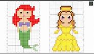 Disney Princess Cross Stitch Patterns | 20 Different Princess Designs | Craft Stack
