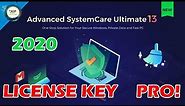 Advanced SystemCare Ultimate 13 PRO || With License Key 2020 || By Tech360° Official