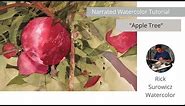 Watercolor Tutorial, "Apple Tree"