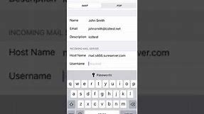 How To Set Up Mail On Your iPhone (IMAP & SMTP over SSL)